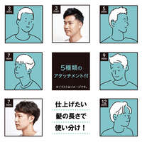 鈦金身體美體修毛器 Dandy5 USB-C充電 男士除毛 COGIT｜チタンブラッシングトリマー ダンディー5