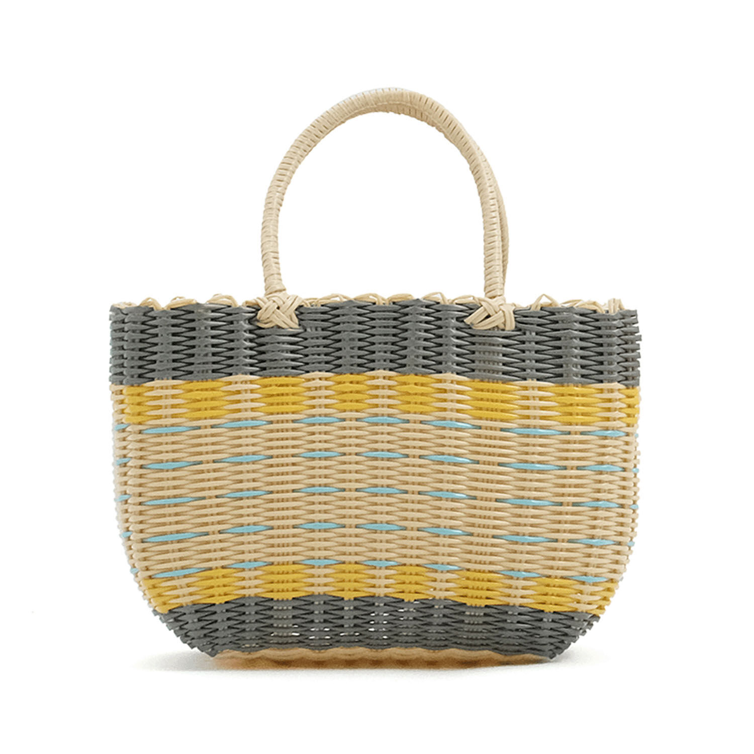 PP 購物提袋 開放式 24×33cm 側寬14cm 好擦拭 3色｜レジャーにぴったりなパーチャスバッグ