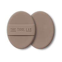 日本光澤定妝粉撲 橢圓超薄2入 大面積速拍 THE TOOL LAB｜THE TOOL LAB グロウフィックスパフ OVAL