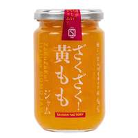 手壓大果肉水蜜桃果醬 セゾンファクトリー｜セゾンファクトリー 手つぶし！ざくざく桃ジャム