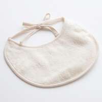 有機棉迷你嬰兒圍兜 20×18cm【PLANTIA ORGANIC】｜スタイ(ミニ)