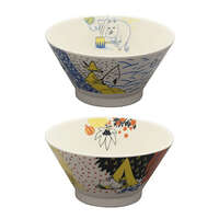 MOOMIN 嚕嚕米 aina拉麵碗 直徑18cm 1000ml 嚕嚕米／小不點 日本製｜MOOMIN aina（アイナ）18cm麺丼