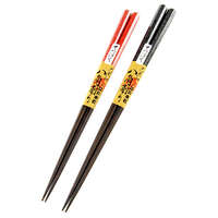 江戶木箸 八角筷 銀河閃色上塗 鐵木 黑23.5／紅21.5cm｜江戸木箸 八角削り上塗 銀河