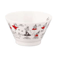 MOOMIN 嚕嚕米表情大集合飯碗 AREKORE系列 直徑12cm 360ml｜ムーミン AREKOREムーミン 茶碗