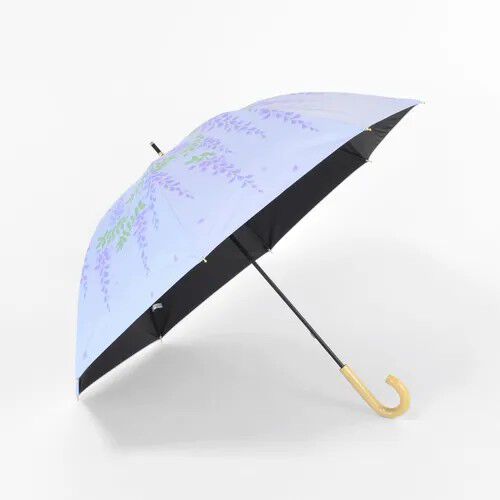 BLACK COATING UV PARASOL 紫藤花 晴雨兼用 折疊傘