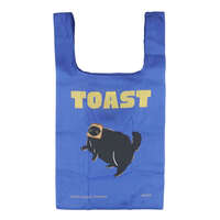 貓咪海報風 環保購物袋 26×25cm TOAST款｜キャットポスターエコバッグ TOAST