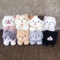 福福貓 慵懶趴姿玩偶 HAPiNS｜ふくふくにゃんこ ごろにゃんぬいぐるみ