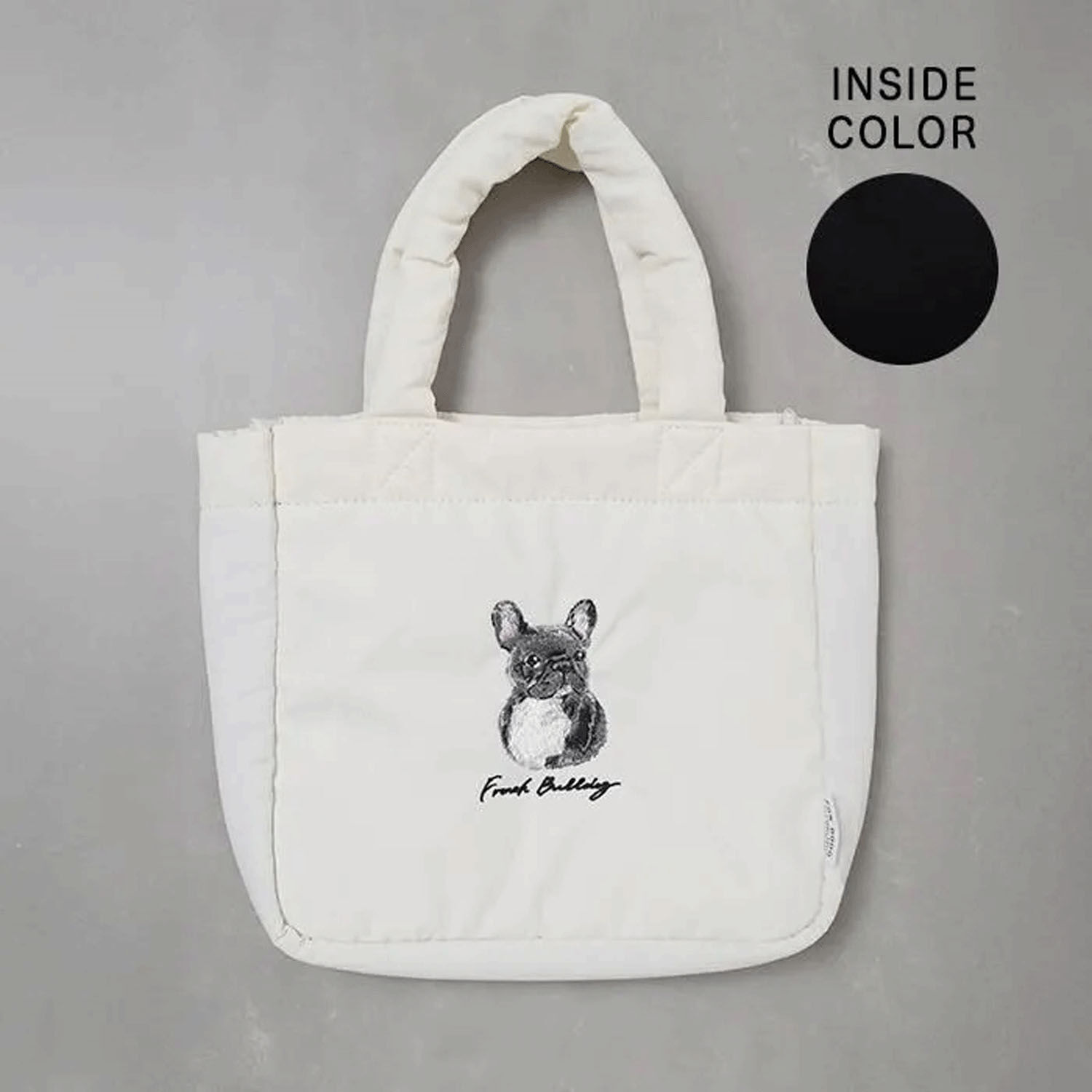 狗狗刺繡吊飾 輕量尼龍迷你托特包 15犬種｜ドッグ トートバッグ