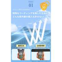【CICIBELLA】205g全遮光一鍵自動開合花柄折疊晴雨傘｜【NEW】ワンタッチ花柄折りたたみ傘